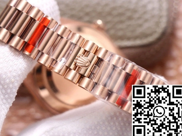Color Rolex Dial Factory Unique Chocolate EW Diamond 974 Day-Date M228345RBR-0006 0709